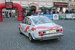 Předstartovní show 48. Rallye Šumava Klatovy a 22. Historic Vltava Rallye. 