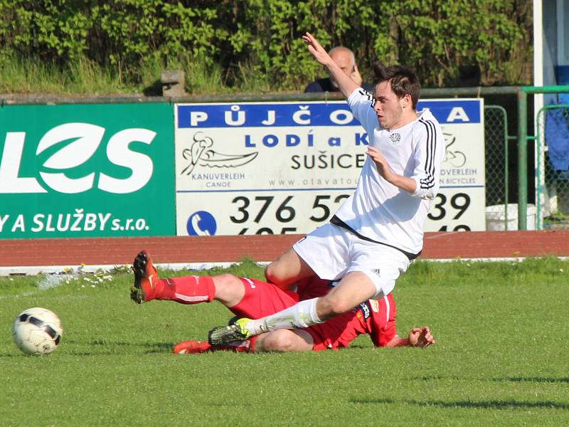 Fotbal, divize: Sušice (bílí) - Klatovy