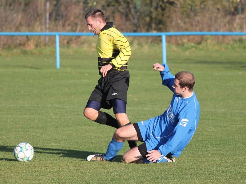 III. třída Strážov B - Velké Hydčice 1:2.