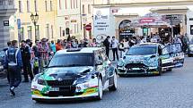 Start 53. Rallye Šumava Klatovy