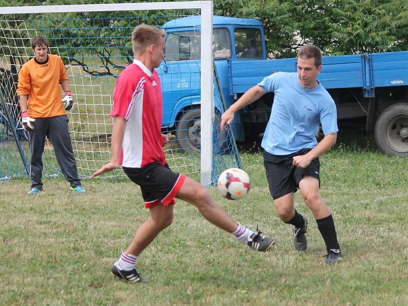 Turnaj v malé kopané Atrium Cup 2014 v Třebomyslicích.