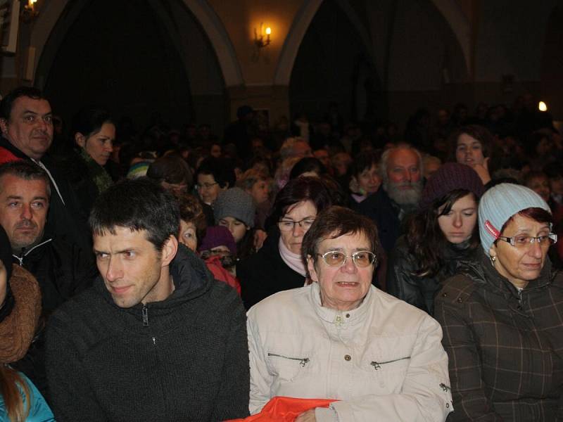 Koncert Daniela Hůlky a Lubomíra Brabce v Horažďovicích