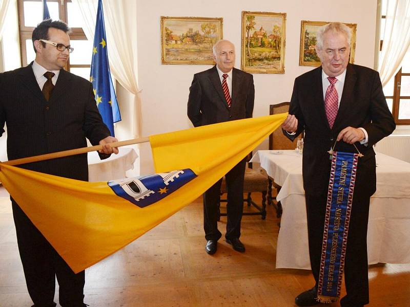 Prezident Miloš Zeman v Horažďovicích