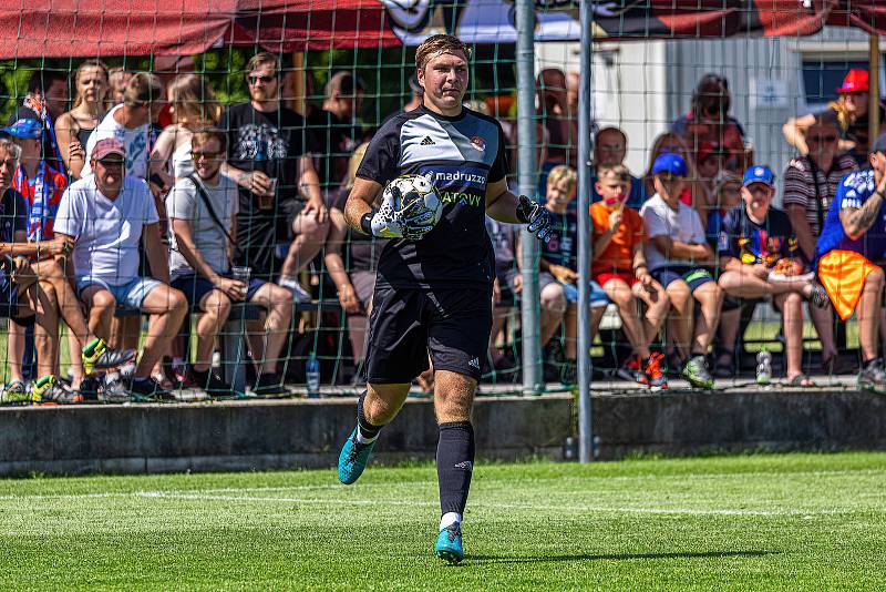 Přátelské utkání: FC Viktoria Plzeň - SK Klatovy 1898 (bílé dresy).