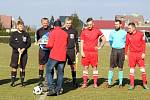 Krajský přebor 2016/2017: FK Okula Nýrsko (červené dresy) - SK Slavia Vejprnice 1:1