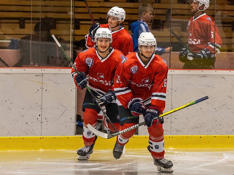 SHC Klatovy - IHC Králové Písek 2:0 (0:0, 0:0, 2:0).