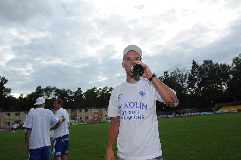 Z utkání FK Kolín - Horní Měcholupy (2:0).