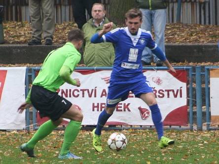 Z utkání FK Kolín - Most (2:0).