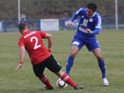 Z utkání FK Kolín - Ostrá (2:1).