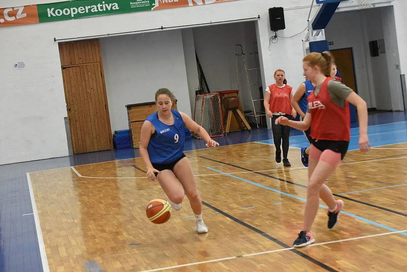 Třetí sportovní den základních škol v Kolíně patřil basketbalu.