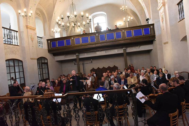 Jubilejní již dvacátý Vzpomínkový koncert na památku odsunutých kolínských židů.