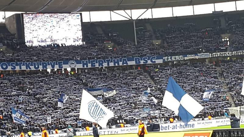 Stadion Herthy Berlín.