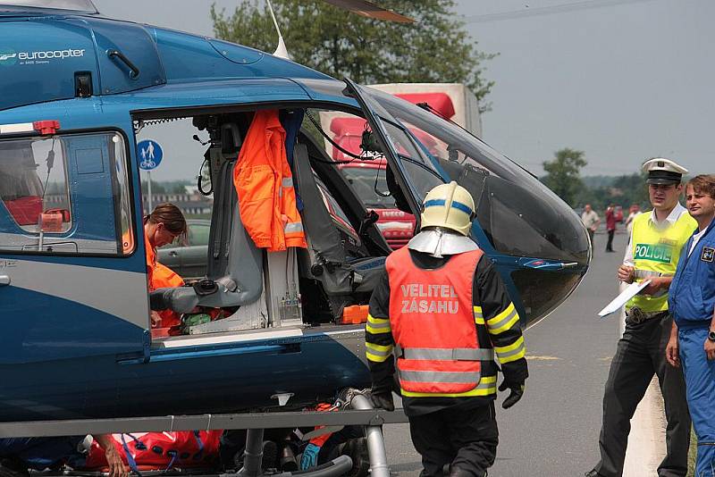 Dopravní nehoda u Hradišťka I