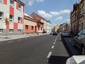 Pražská ulice v Kolíně. Archivní foto z července 2019.