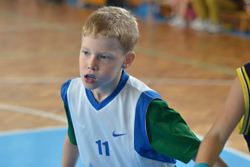 Mladí basketbalisté Kolína (U11) porazili dvakrát s přehledem Benešov B.