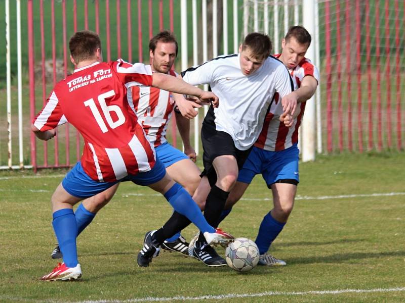 Z utkání Liblice - Teplýšovice (1:5).