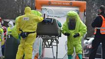 Nácvik zásahu proti ebole
