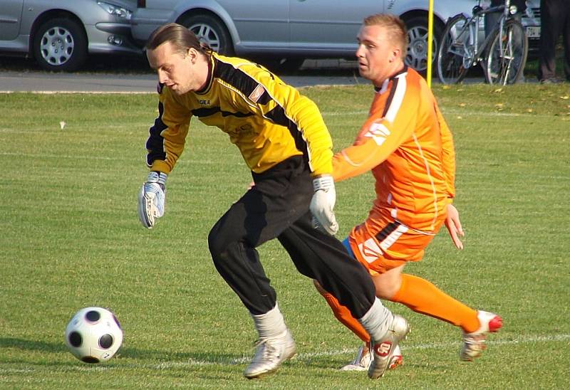 Z utkání Polepy - Bakov nad Jizerou 4:1