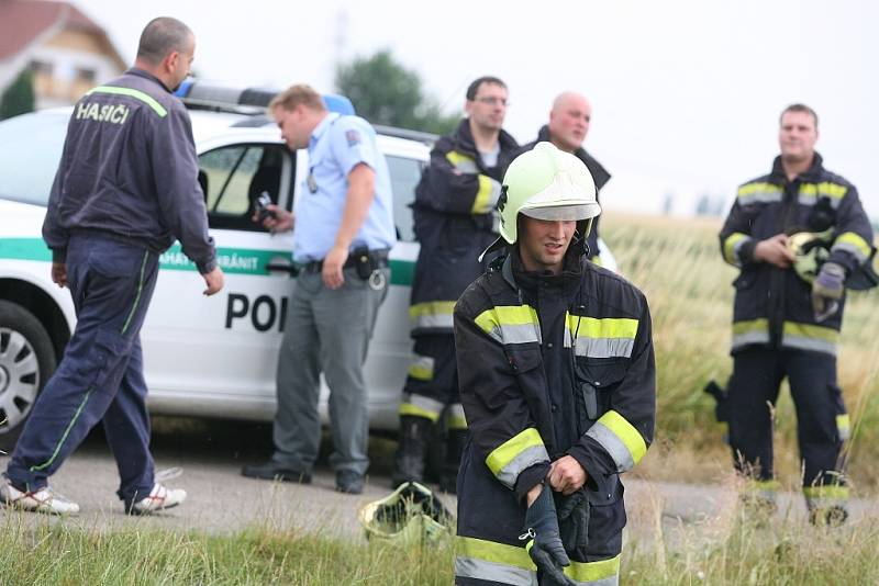 Domněnka, že pod sutinami zřícené střechy zůstaly děti, se naštěstí nepotvrdila