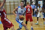 Z utkání BC Geosan Kolín - Svitavy (81:69).