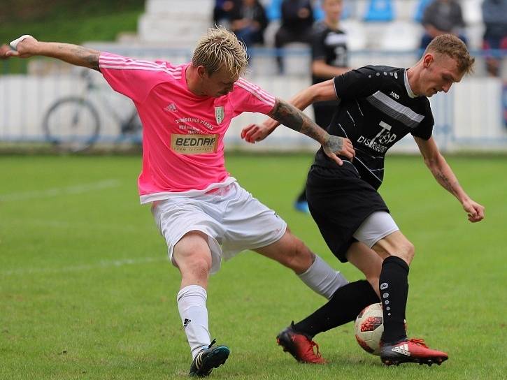 Z utkání Český Brod B - Pěčice (1:0).