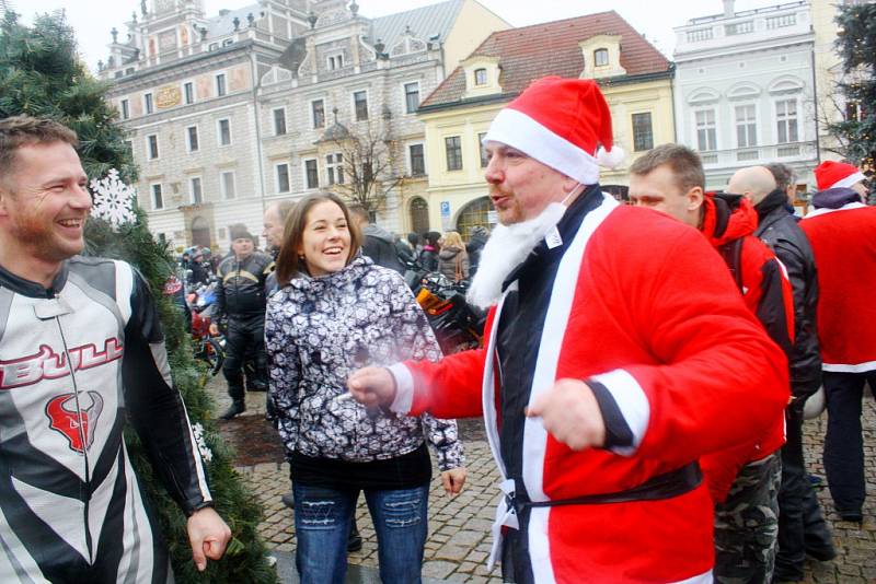 Již 15. vyjížďka kolínských motorkářů na Štědrý den