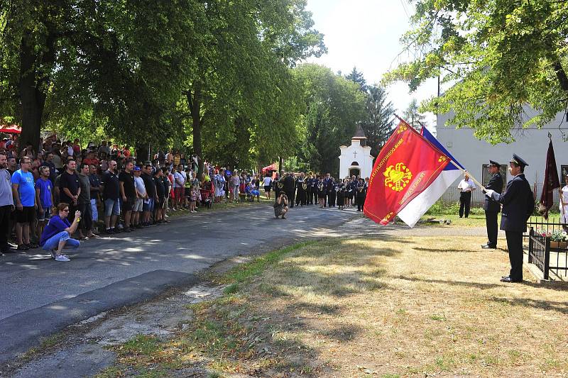 Hasiči v Mančicích oslavili 130 let svého sboru a 100 let republiky.