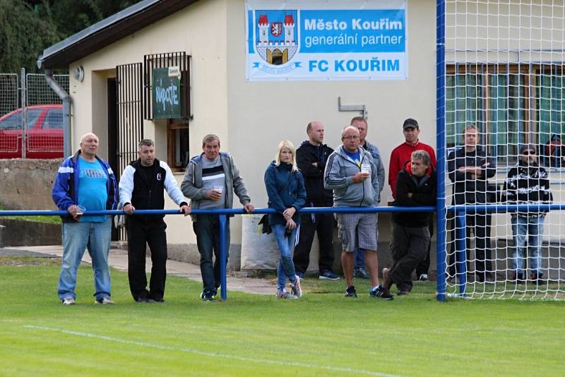 Z utkání Kouřim - Červené Pečky (6:0).