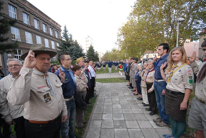 Kolínští si připomínali den vzniku samostatného československého státu