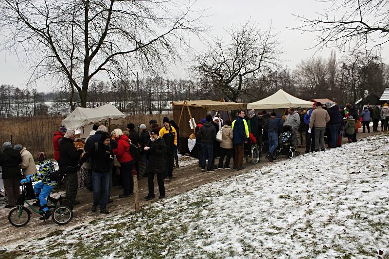 Na první adventní neděli byl v kouřimském skanzenu připraven jeden z národopisných pořadů s názvem Svatomikulášská obchůzka.