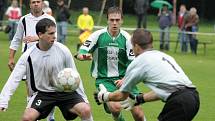 Z utkání I. A třídy Zásmuky - Brandýs n. L. 2:1, sobota 30. května 2009