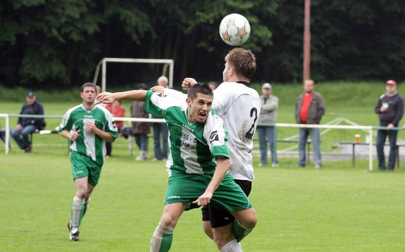 Z utkání I. A třídy Zásmuky - Brandýs n. L. 2:1, sobota 30. května 2009