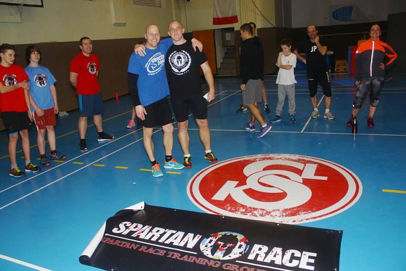 Trénink kolínských sportovců na Spartan Race