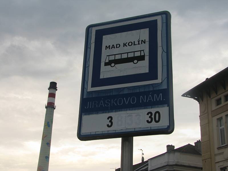 Městská hromadná doprava v Kolíně.