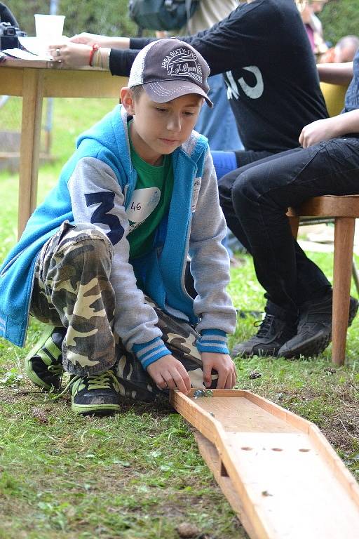 Hemžení přilákalo spoustu dětí. Přesto nebyla účast z největších