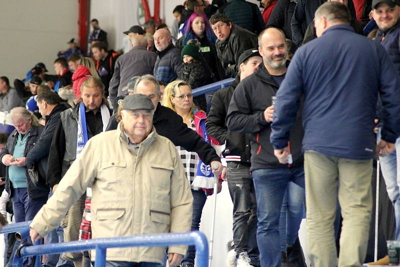 Z hokejového utkání Chance ligy Kolín - Frýdek-Místek