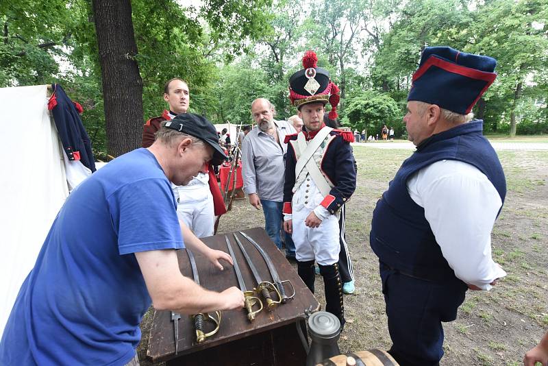 Návrat do napoleonských časů na kolínském ostrově.