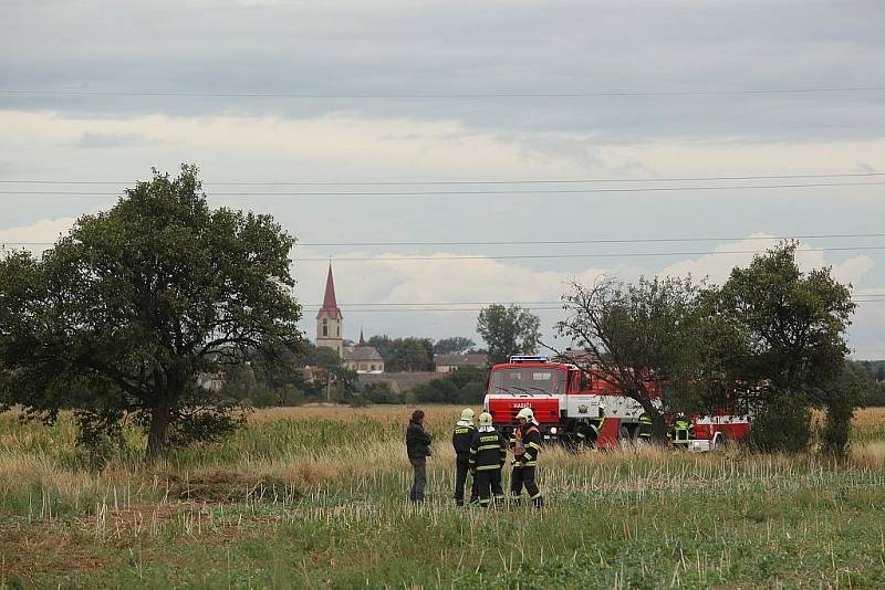 Únik plynu z vysokotlakého potrubí u Starého Kolína, 4. září 2009