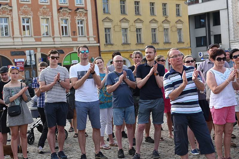 Demonstrace 11. června 2019 v Kolíně