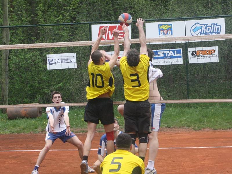 Z utkání VK Kolín - Přerov nad Labem (3:2).