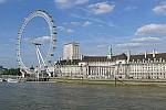 London Eye, největší vyhlídkové kolo na světě 