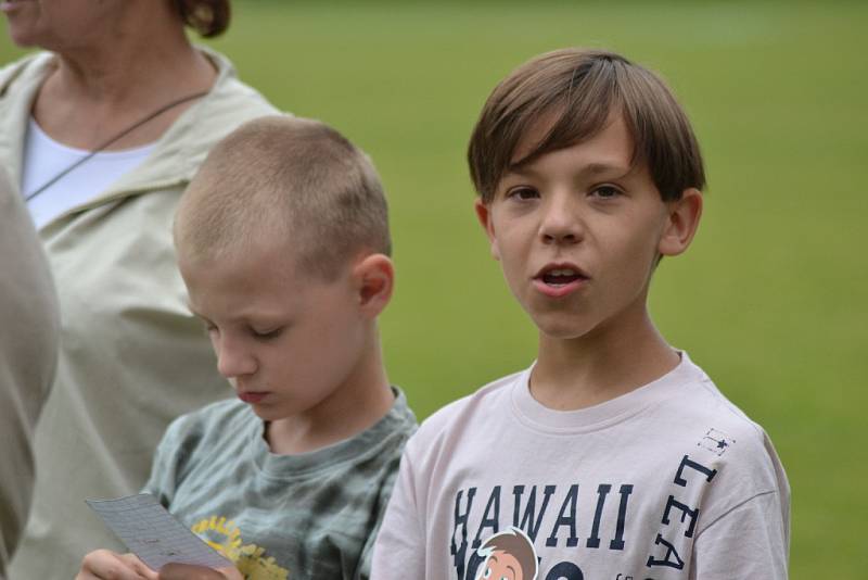 Děti si užily soutěže i tancování