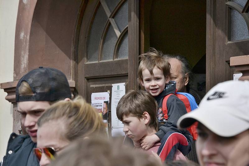 V kouřimském skanzenu chodili návštěvníci s Jidášem