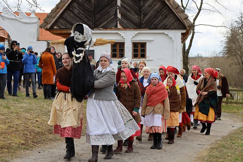 Smrtná neděle v Muzeu lidových staveb v Kouřimi.