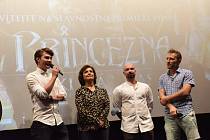 Ze slavnostní premiéry filmové pohádky 'Princezna zakletá v čase' v Kině 99 v Kolíně.