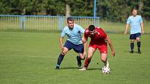 Z fotbalového utkání třetí třídy Velký Osek - Polepy (6:0)