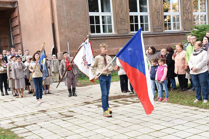 Výročí vzniku samostatné republiky si připomněli v Kolíně.