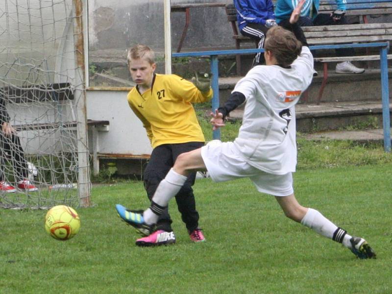 Z utkání FK Kolín U13 - Hradec Králové (4:8).