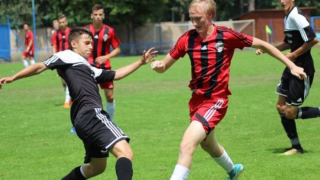 Z utkání dorostu FK Kolín U17 - Žižkov (2:5).