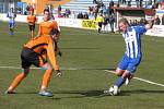 Z utkání Roudnice - FK Kolín (2:2).